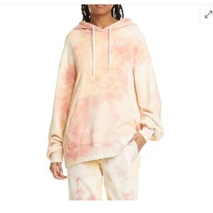 Cotton Citizen Brooklyn Oversized Tie Dye Hoodie - Dahlia Dust